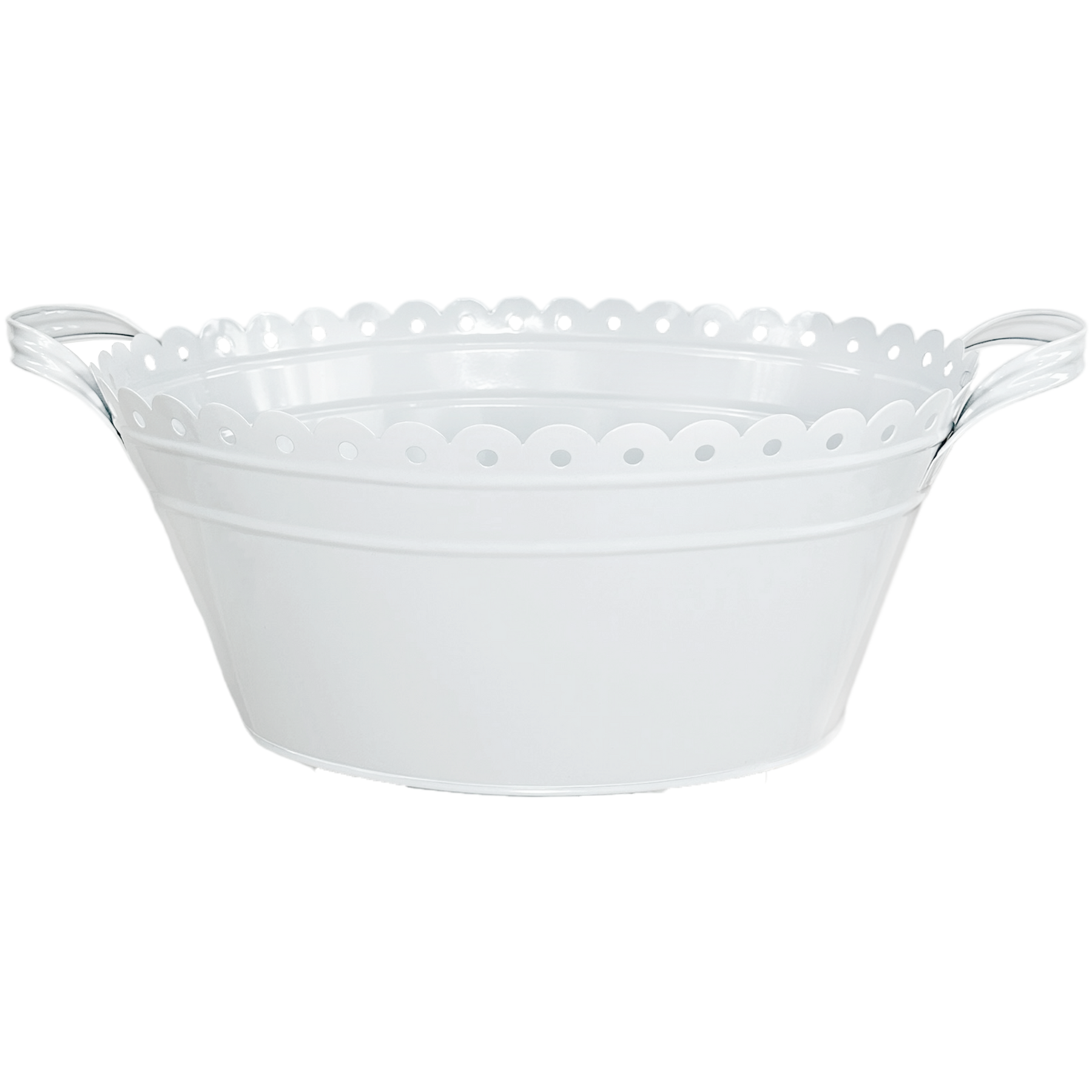 Custom Scalloped Bucket
