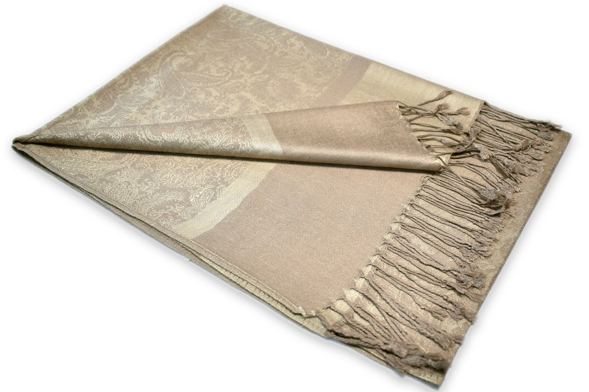 Spruce Alder Paisley Pashmina Scarf