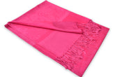 Fuscia Paisley Pashmina Scarf