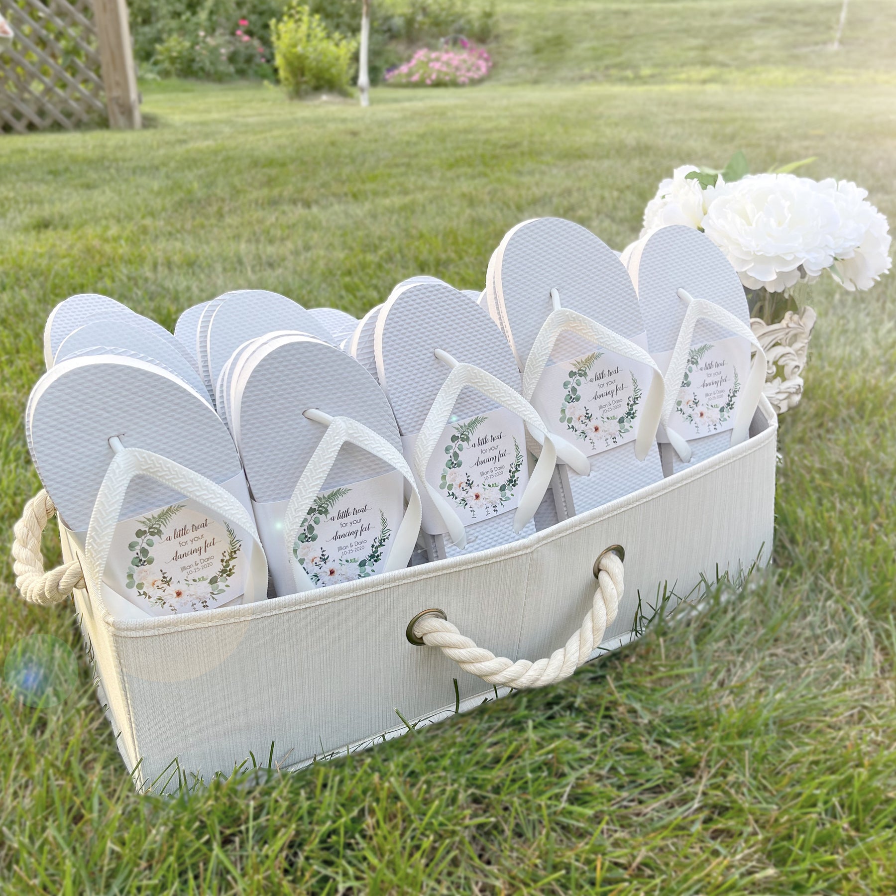 Ava Bulk Flip Flop Wedding Favors Kit