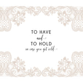Wedding Favor Band - Style 13