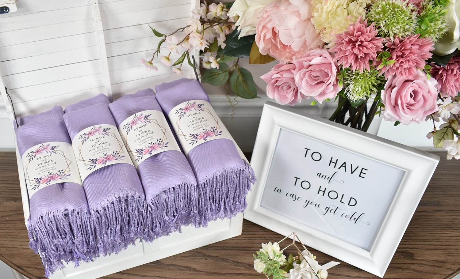 Light Purple Pashmina