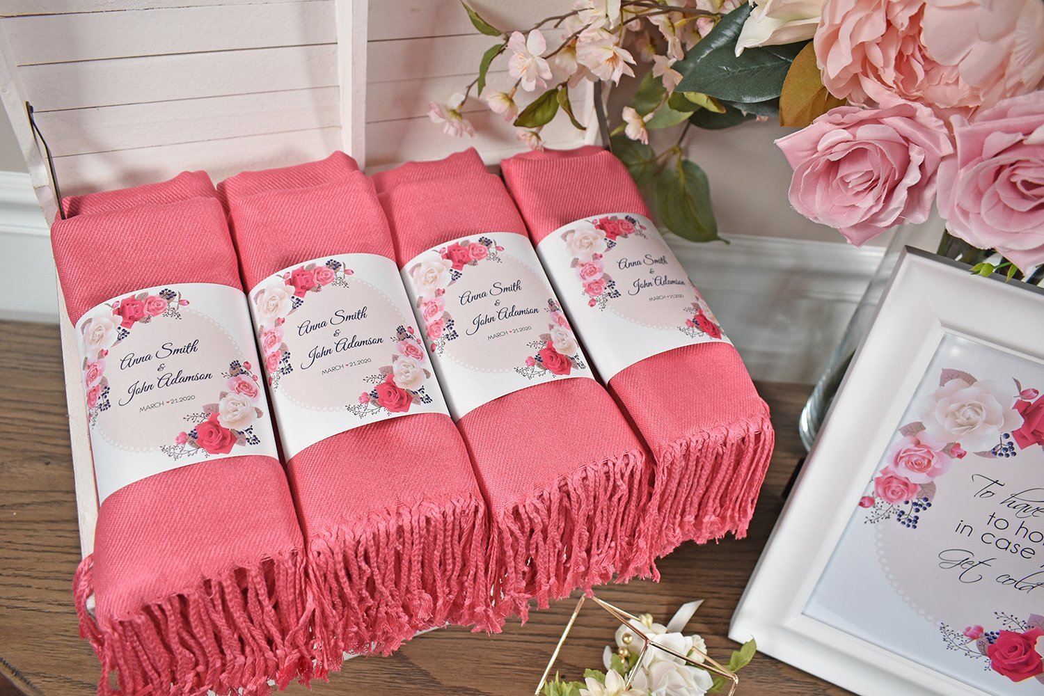 Rose Pashmina