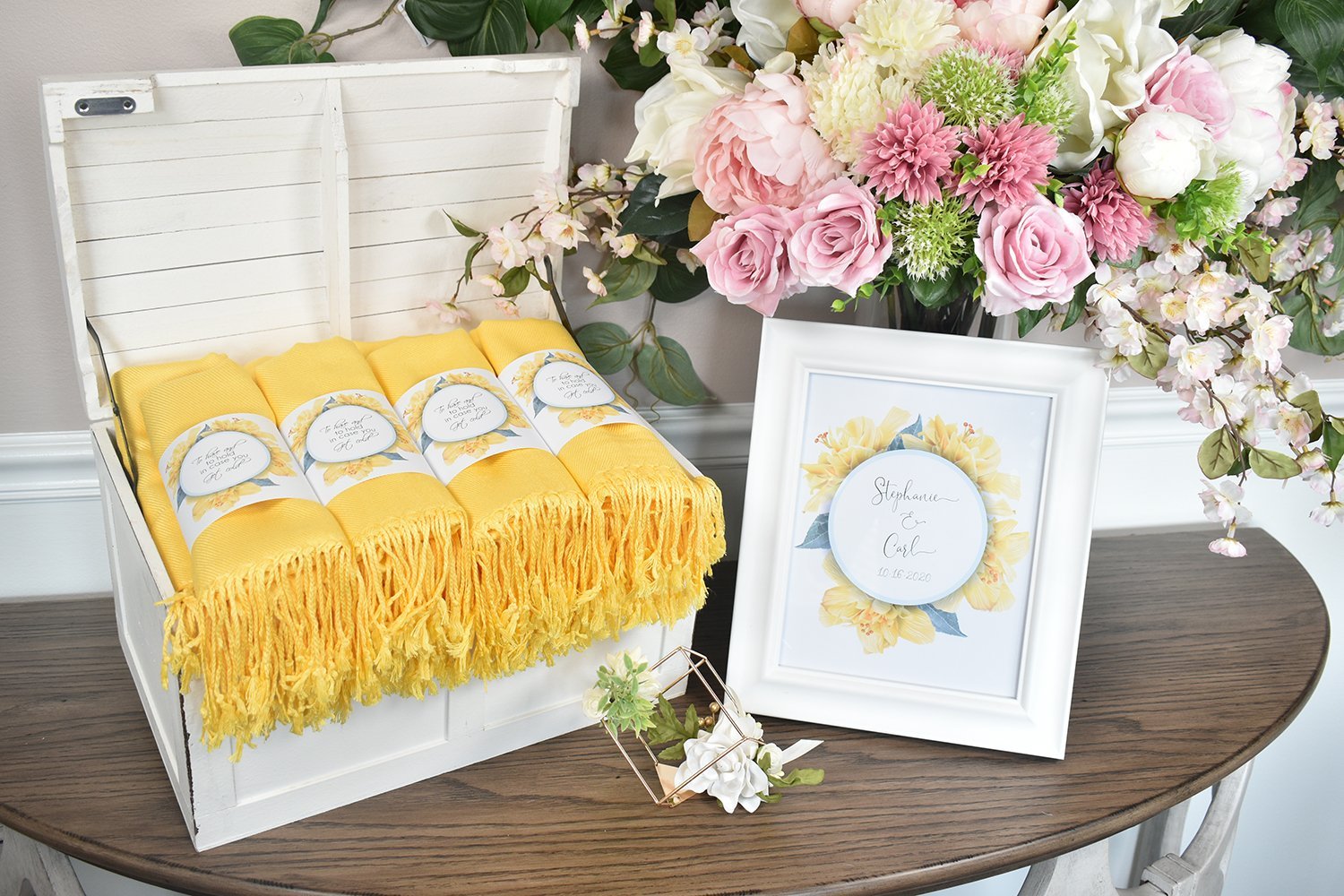 Bright Yellow Pashmina