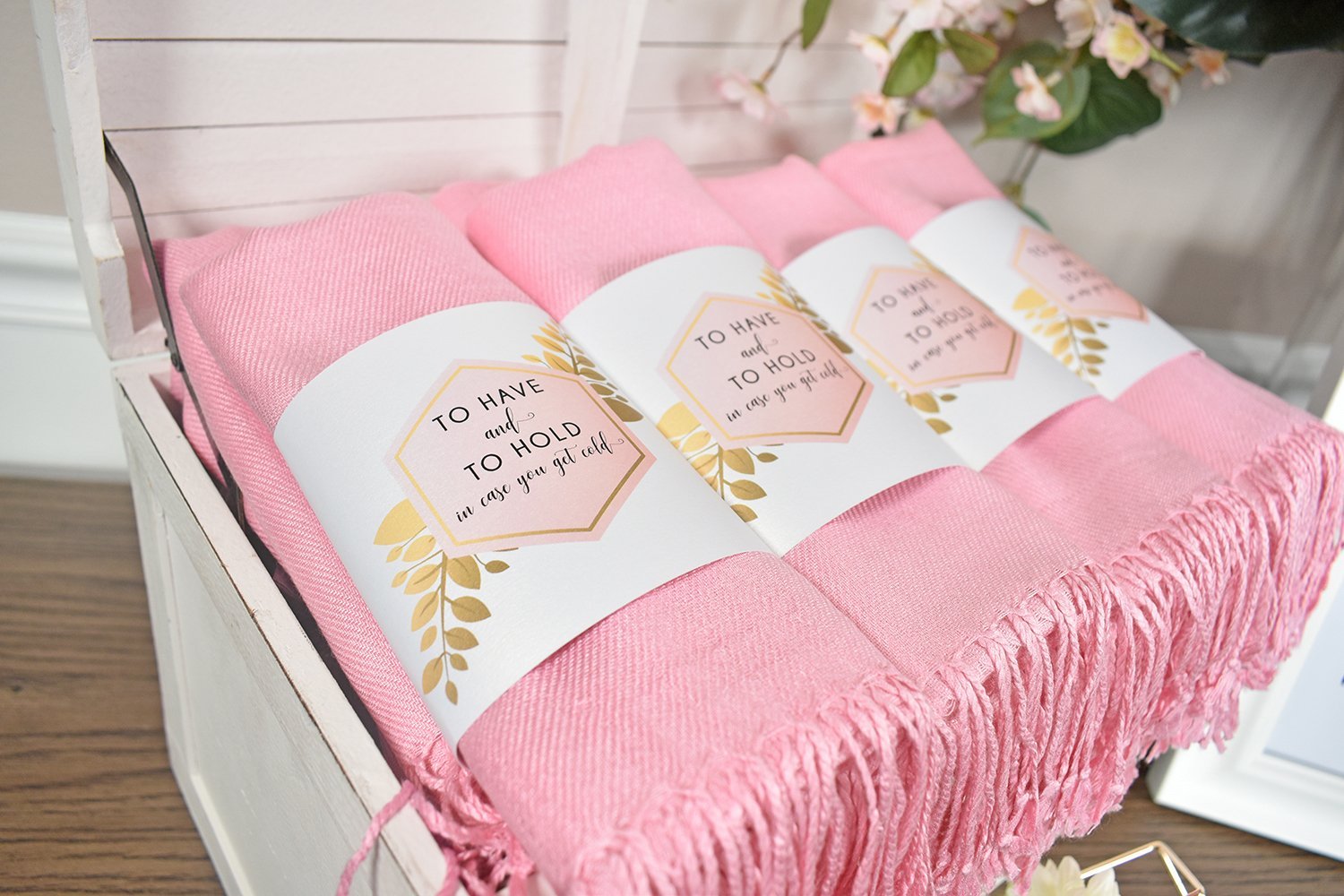 Pink Blush Pashmina