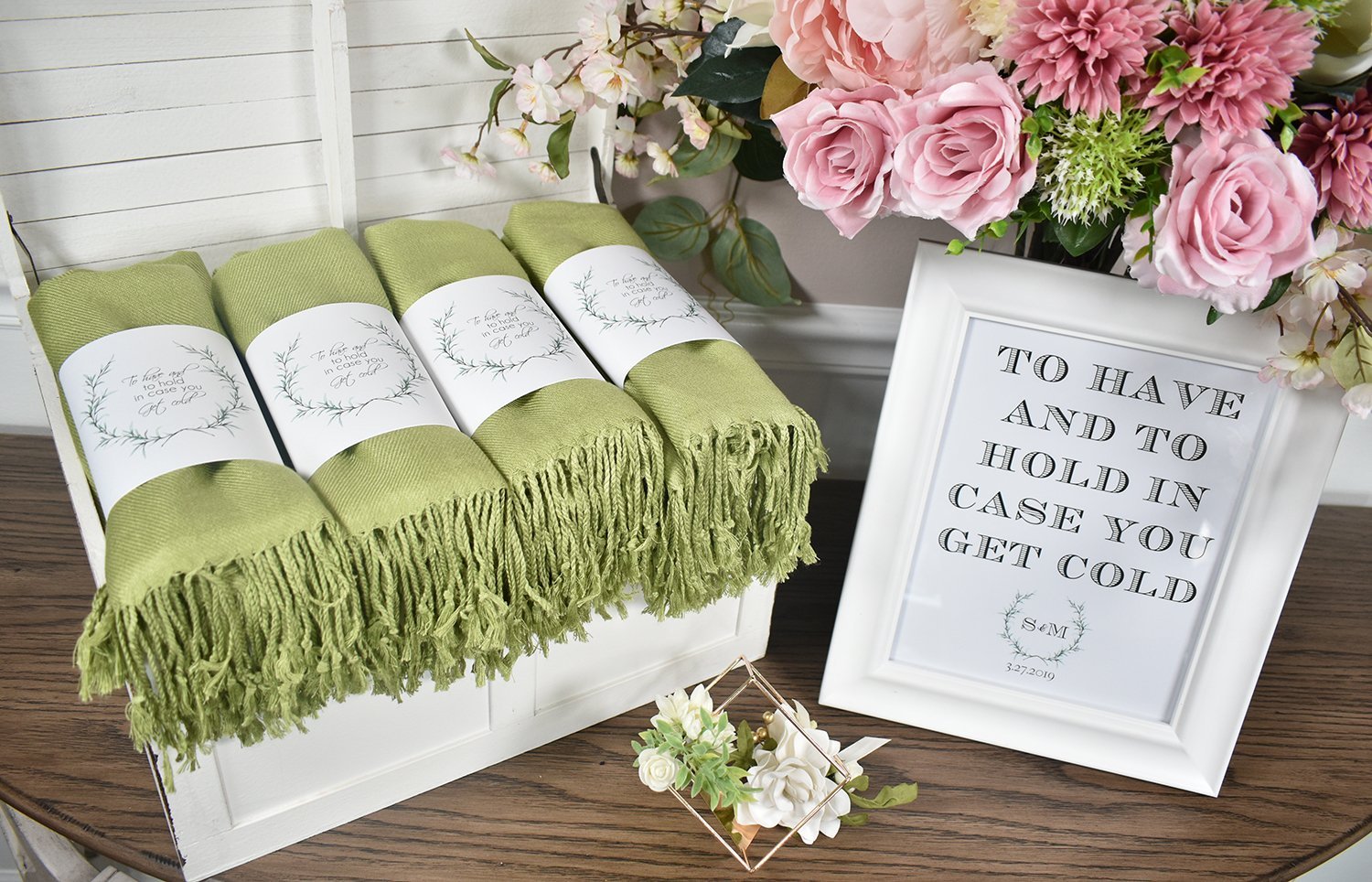 Olive Pashmina