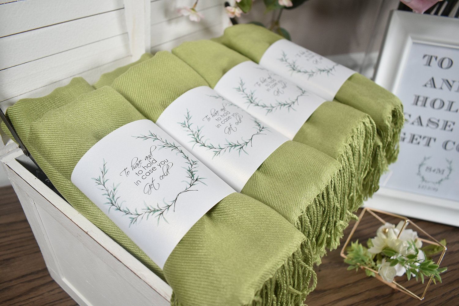 Olive Pashmina