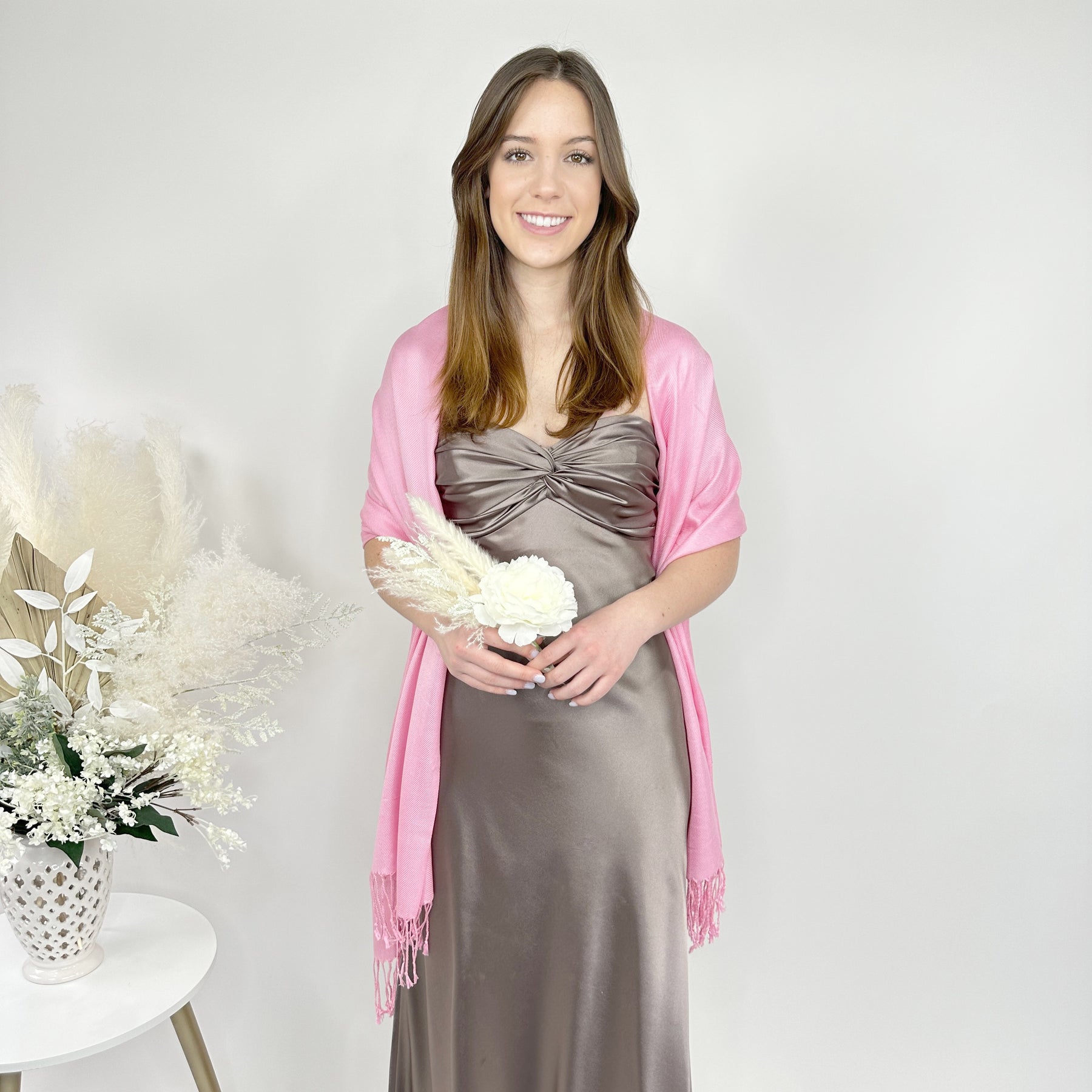 Pink Blush Pashmina