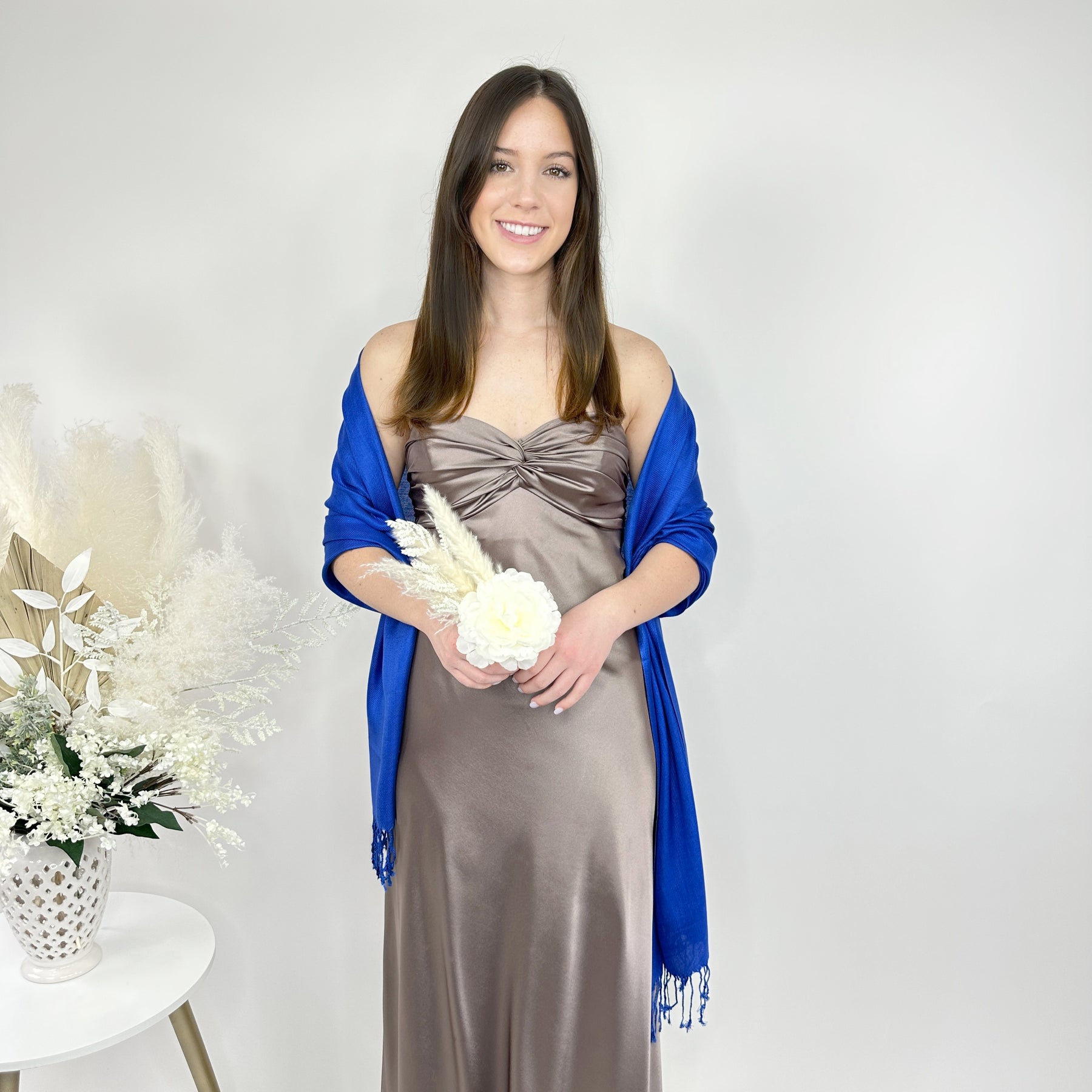 Royal Blue Pashmina