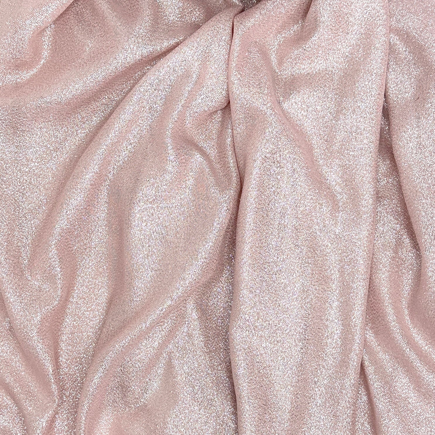 Blush Metallic Luxury Shawl