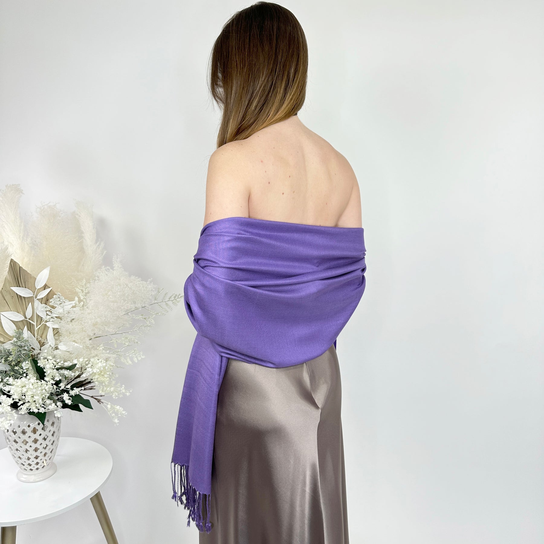 Purple Pashmina