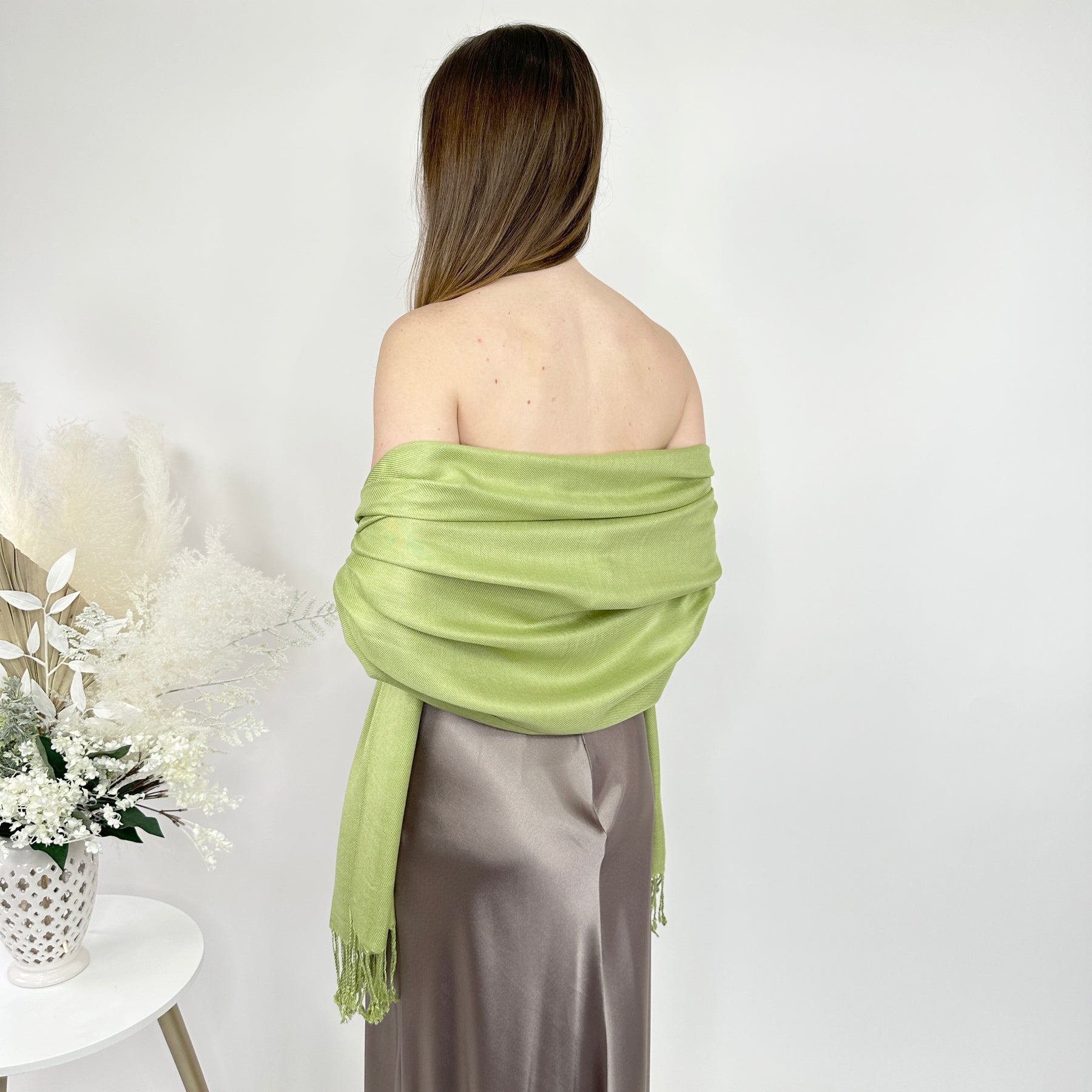 Olive Pashmina