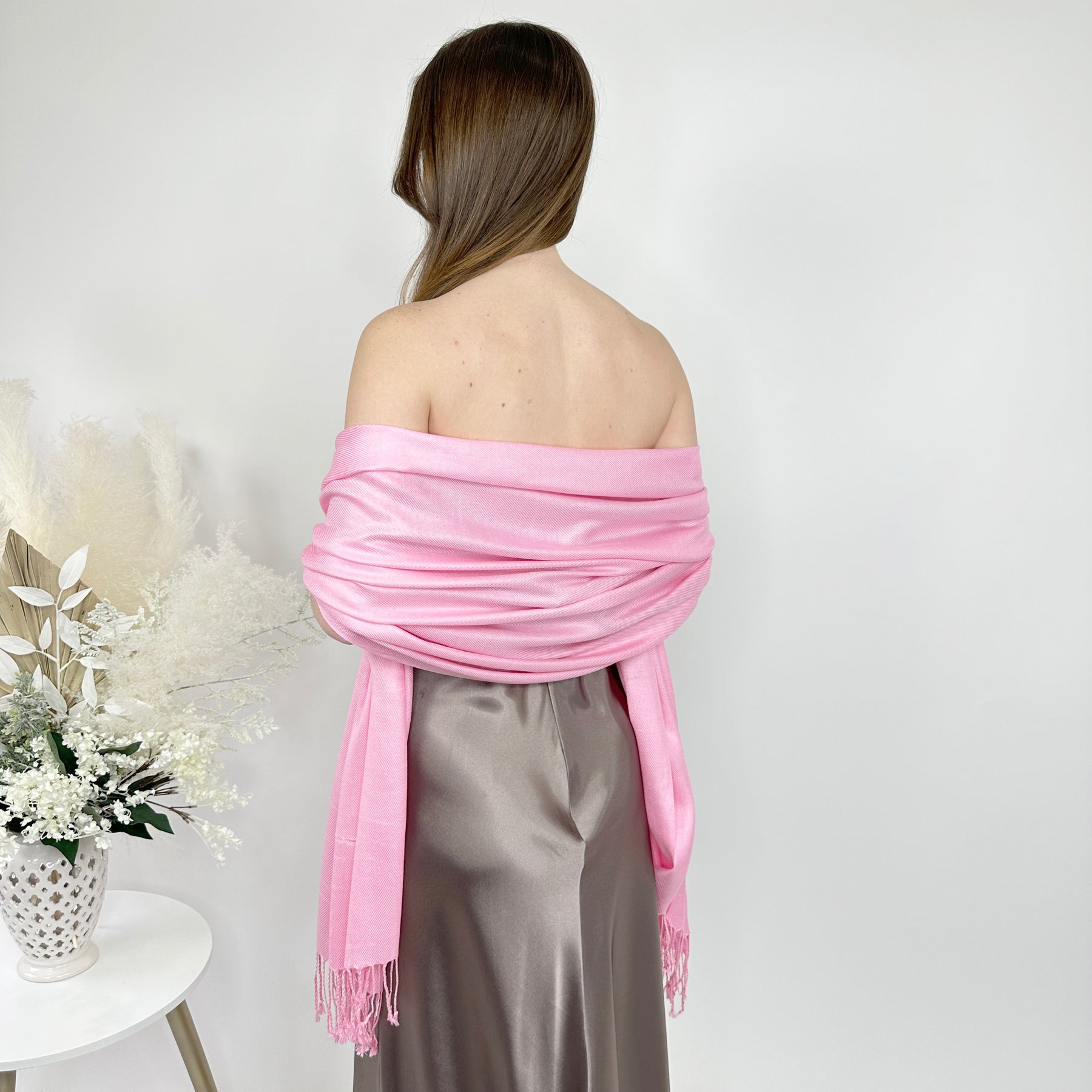 Pink Blush Pashmina