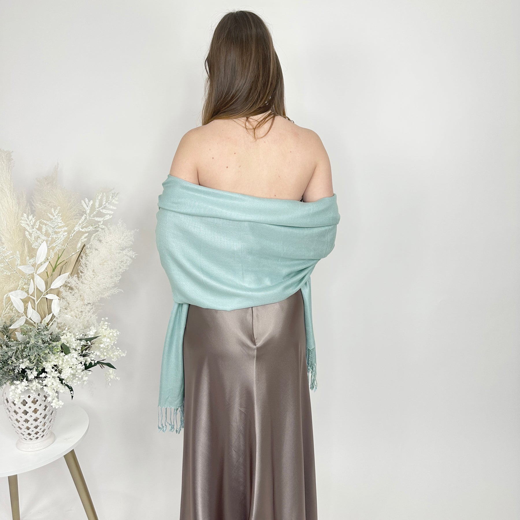 Sage Pashmina Scarf