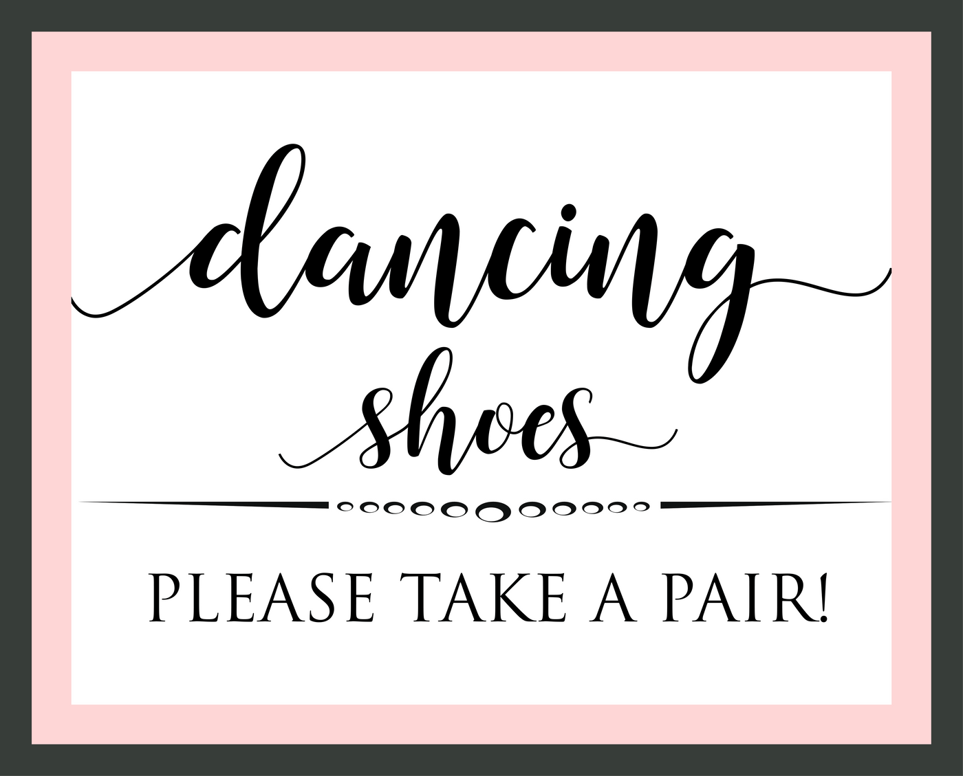 Sign 1 - Reception Flip Flops