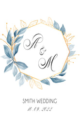 Wedding Wine Label Style 31 - Set of 2