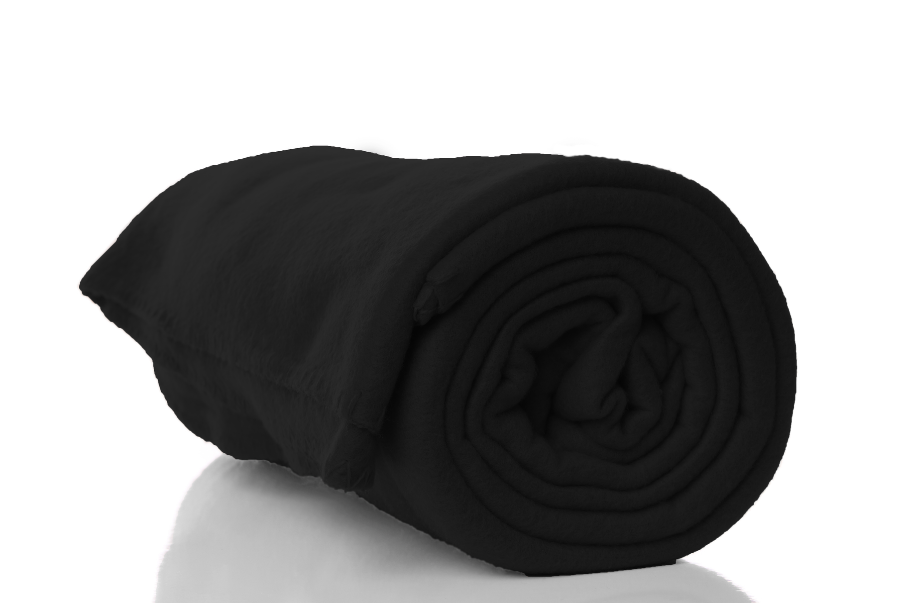 Black Polar Fleece Bulk Blanket Wedding Favor