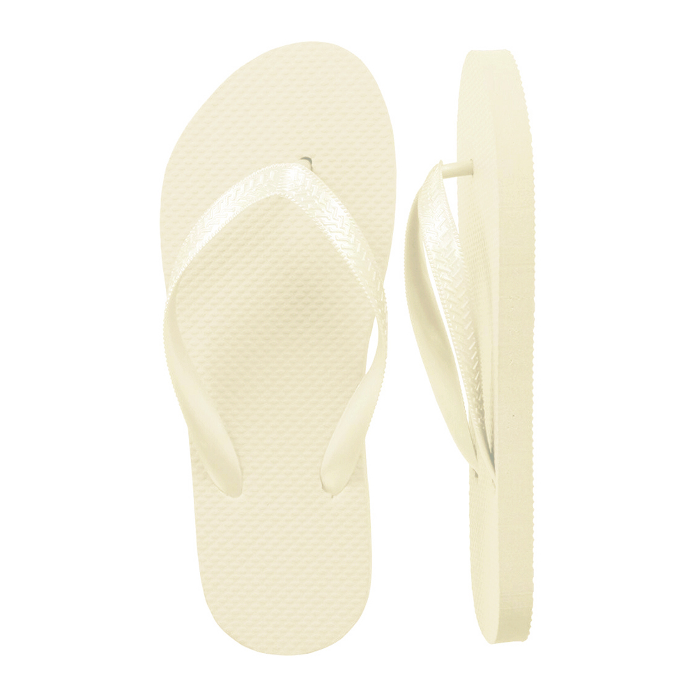 Gold Flip Flops in Bulk, 40 pairs
