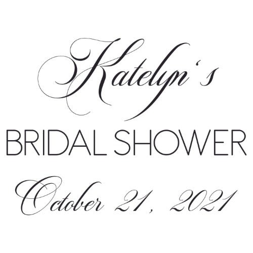 Bridal Shower Favor Band 0 (No Frame/Styling)