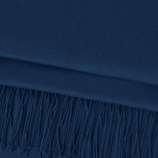 Navy Cashmere Pashmina Shawl