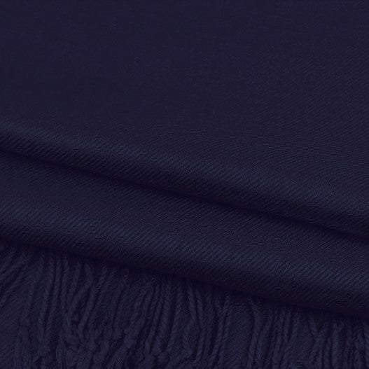 Navy Pashmina Scarf