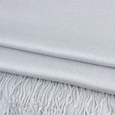 Silver Pashmina Scarf