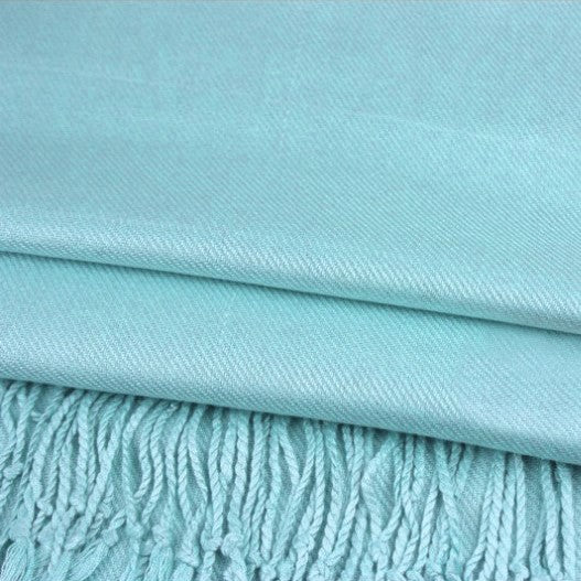 Blues 50 Pashmina Shawls - Wedding Favors, Bridal Shower, Bridesmaid Pashmina Gift