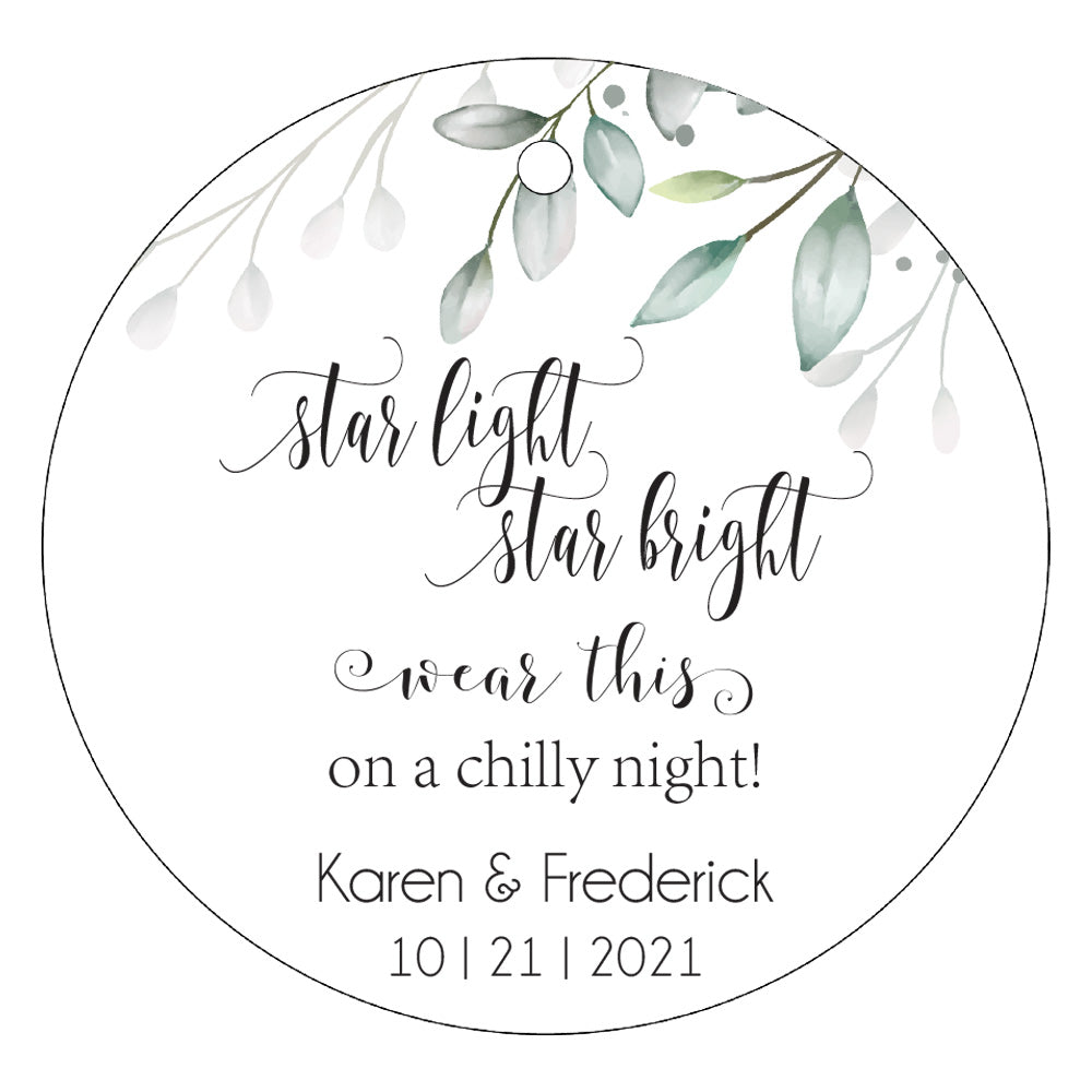 Round Pashmina Tags - Style 1