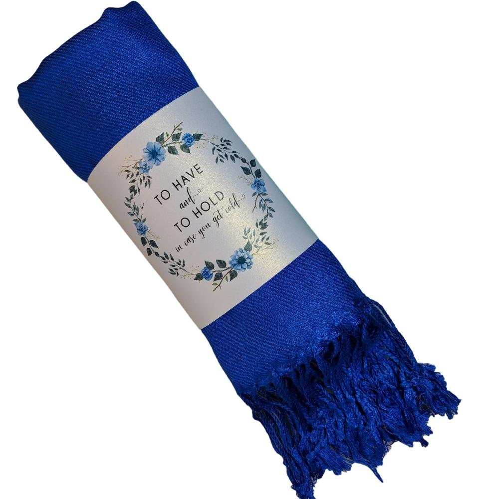 Royal Blue Pashmina