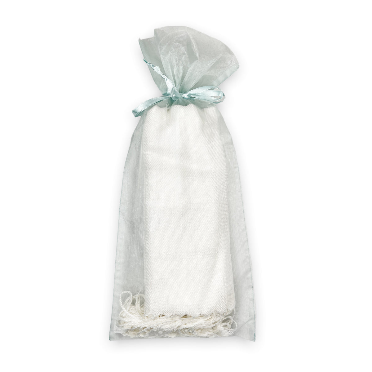 Sage Pashmina Organza Bag