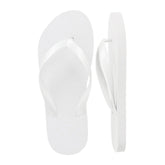 White Flip Flops in Bulk, 20 Pairs