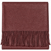 Burgundy Metallic Pashmina Scarf