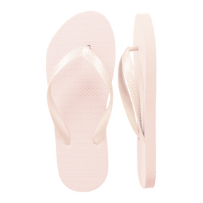 Pink Champagne Gold Flip Flops (18 Pairs)