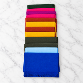 Cashmere Feel Pashmina Assorted Colors 14 PCS