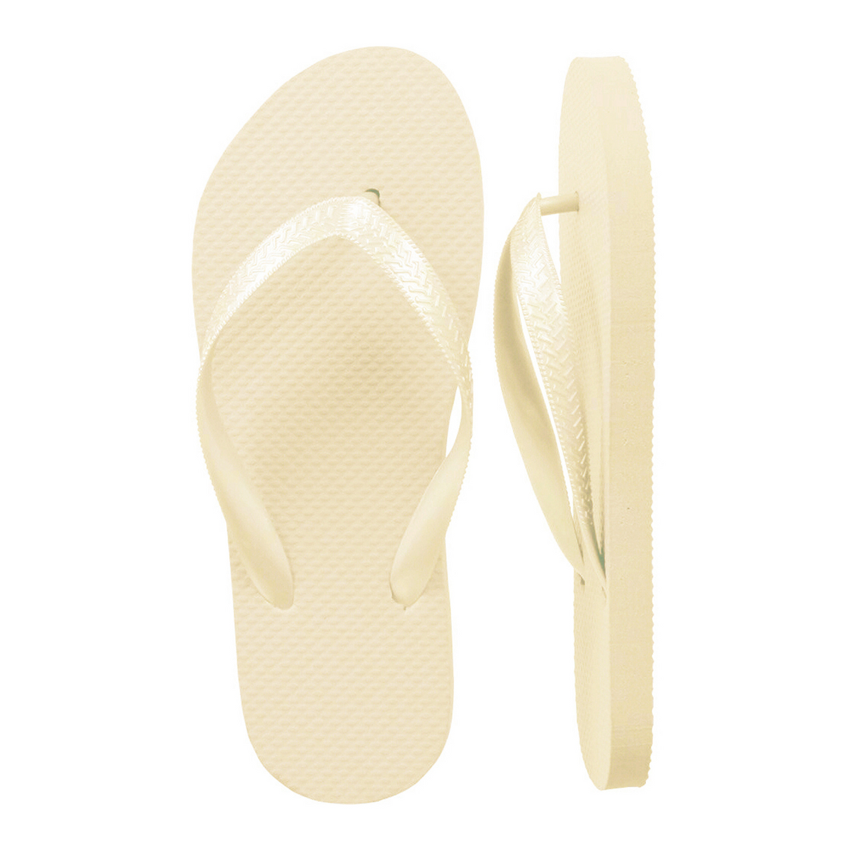 Beige Flip Flops (27 Pairs)