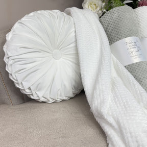 White Luxe Bulk Blanket Wedding Favor