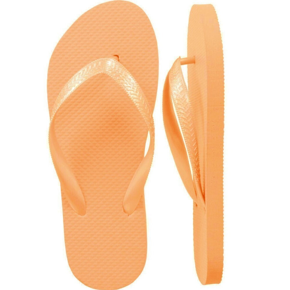 Bright Peach Flip Flops - 24 Pairs - Reception Flip Flops