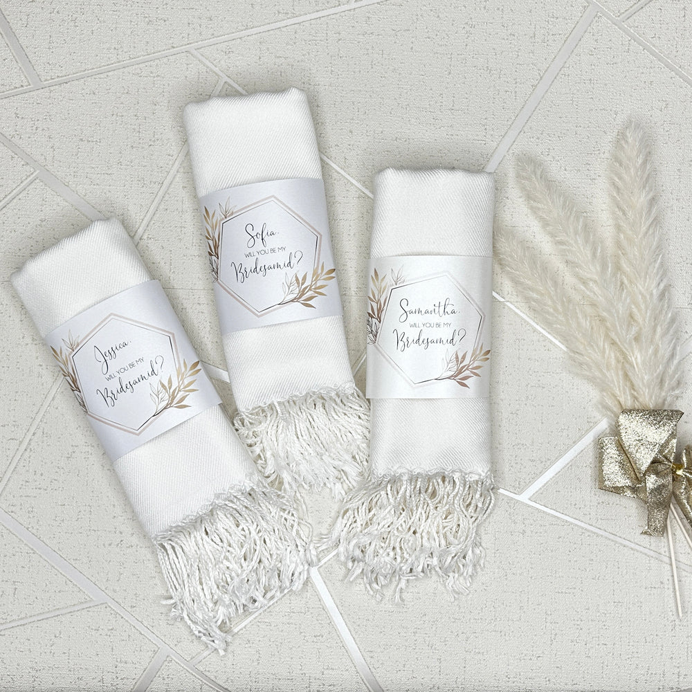 bridesmaid pashmina shawls