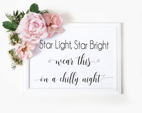Star Light, Star Bright Sign 3