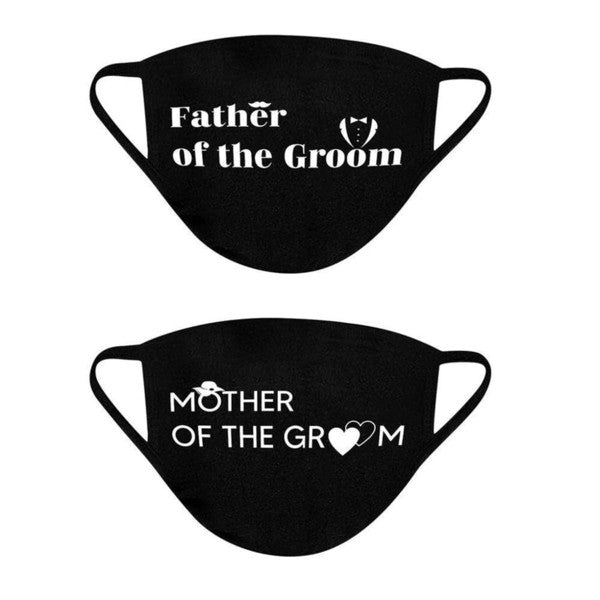 Mother/Father of the Groom Wedding Face Mask