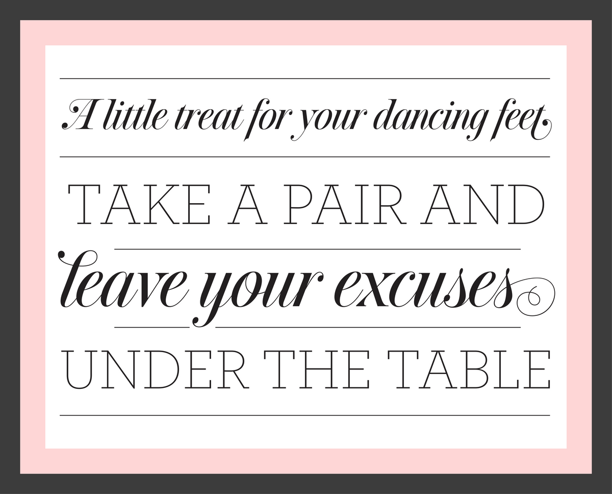 Sign 6 - Reception Flip Flops