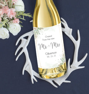 Wedding Wine Label Style 2 - Set of 2