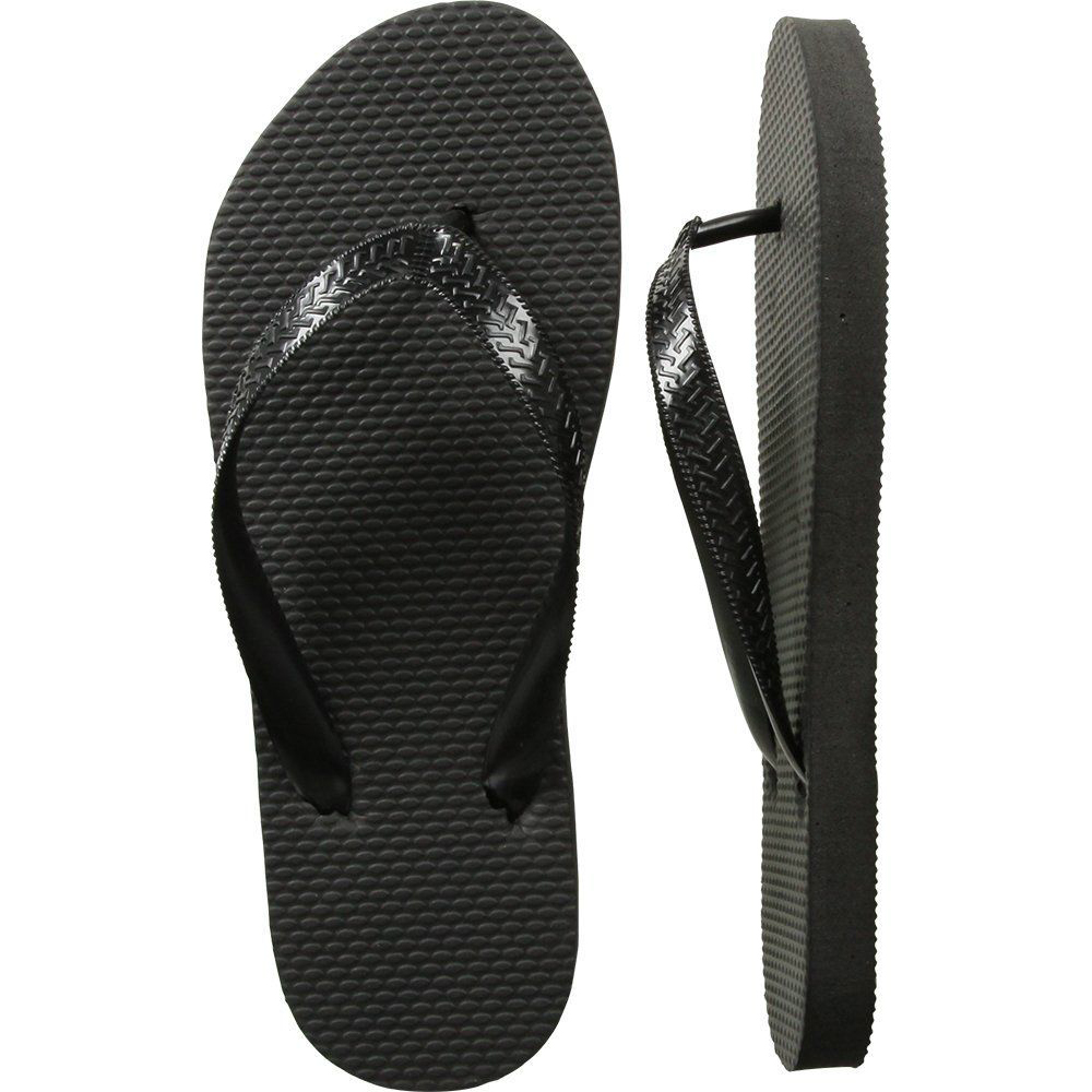 Black & White Flip Flops 2 Pack, Shoes