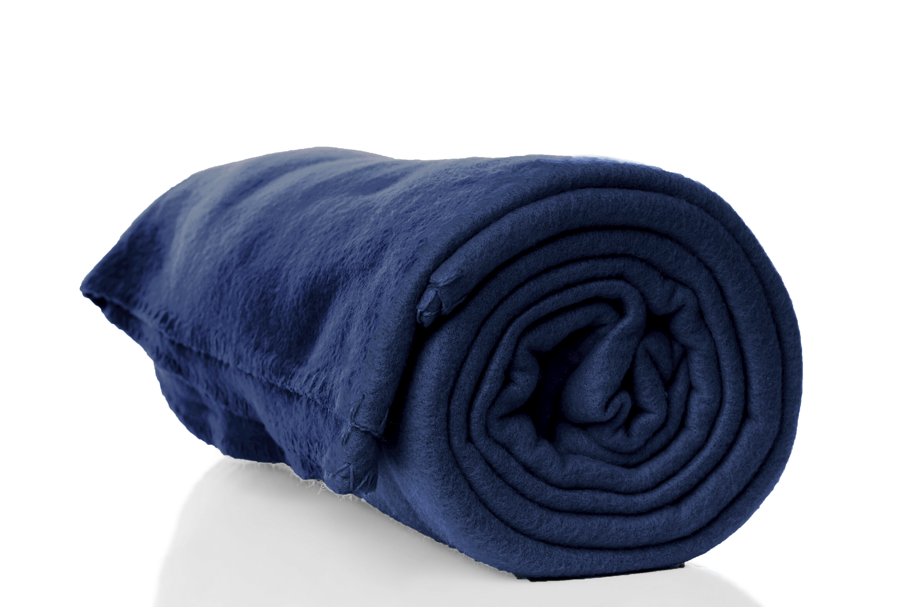 Navy Polar Fleece Bulk Blanket Wedding Favor