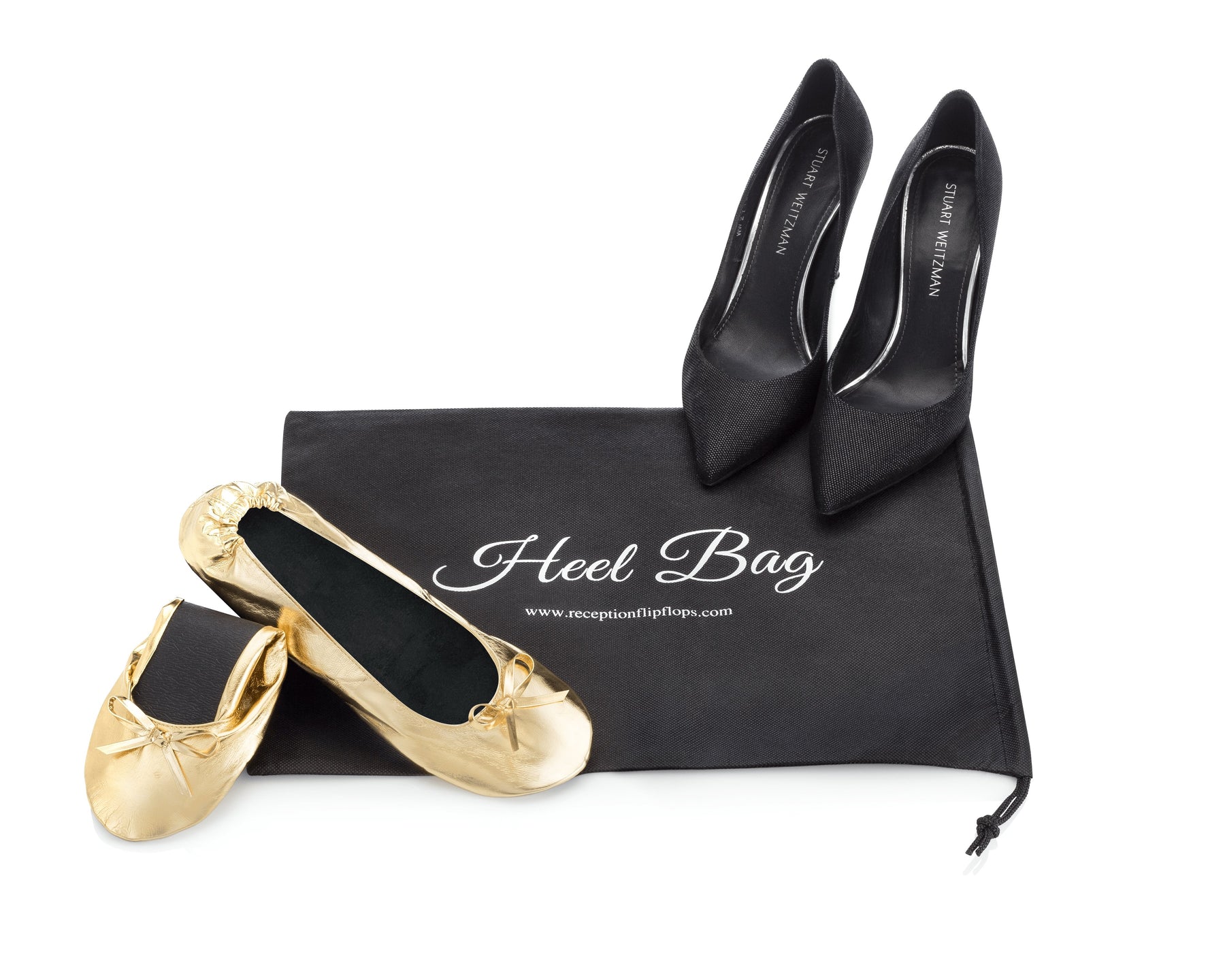 Champagne Ballet Flats - Reception Flip Flops