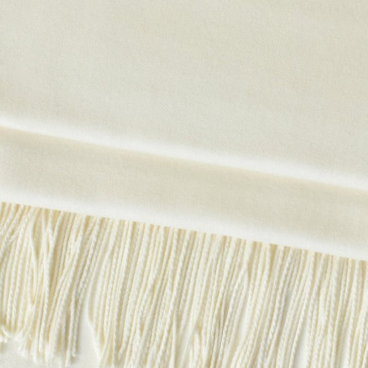 bulk wholesale ivory cashmere pashmina for wedding guests as weeding favor