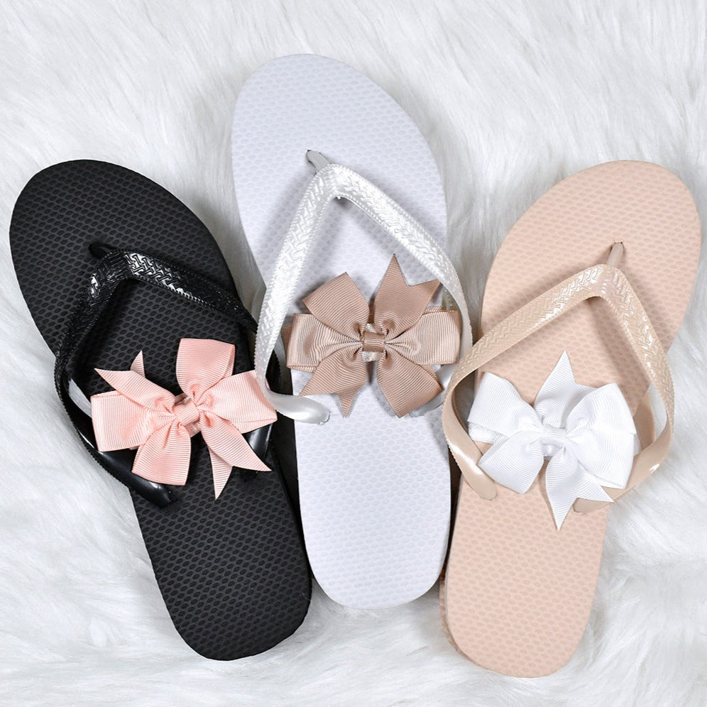 Flip Flop Favor Bows