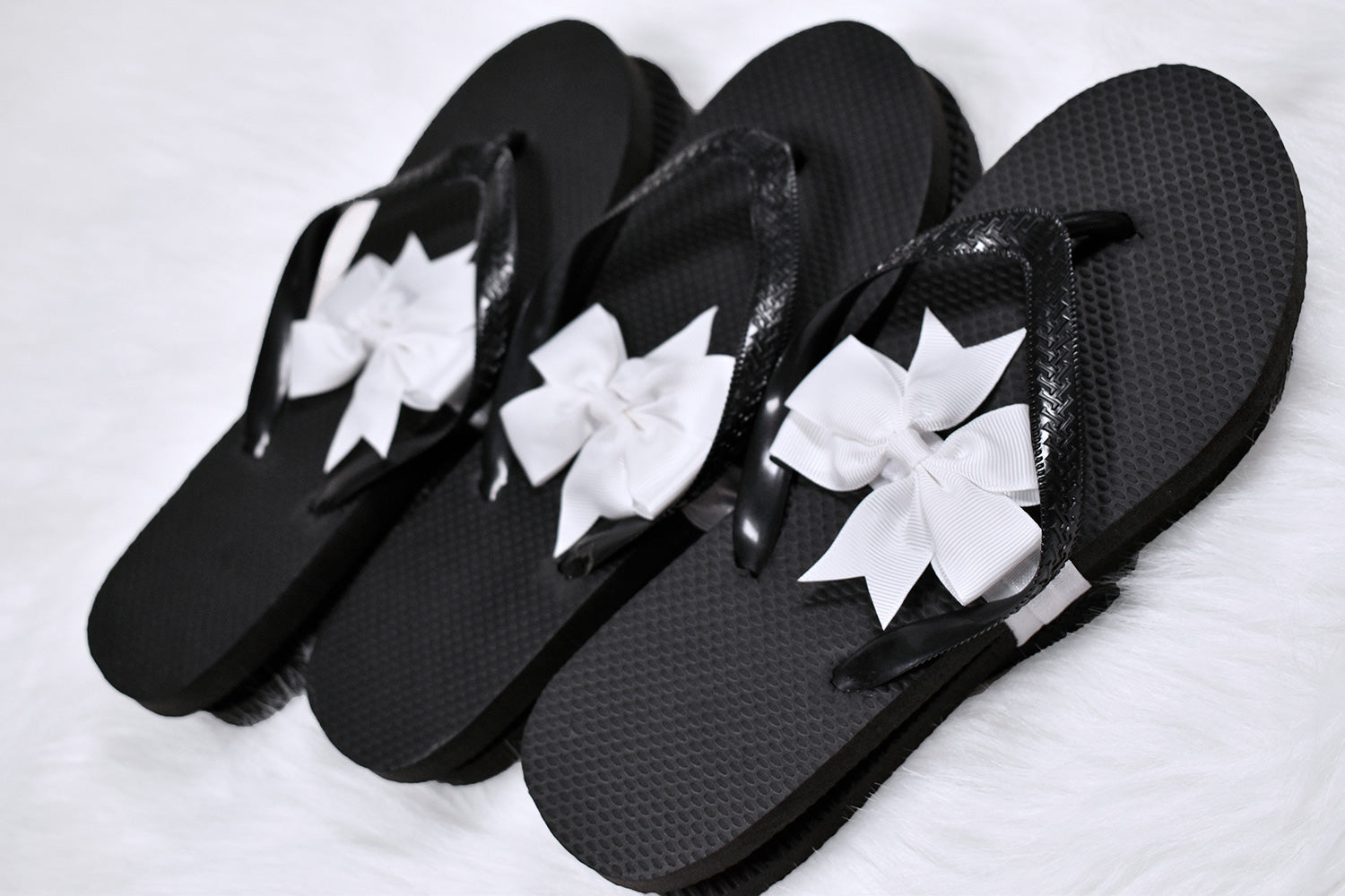 Flip Flop Favor Bows