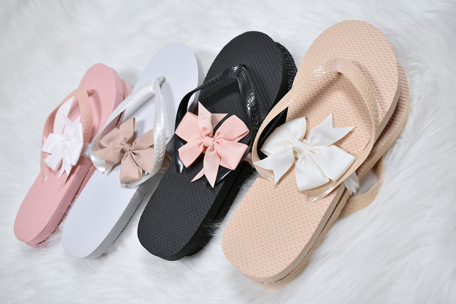 Flip Flop Favor Bows