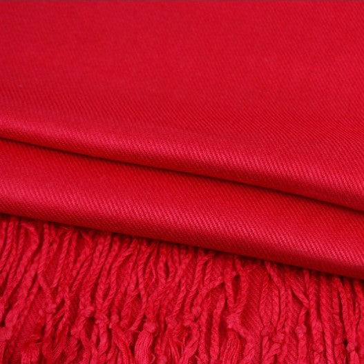 Red Pashmina Scarf